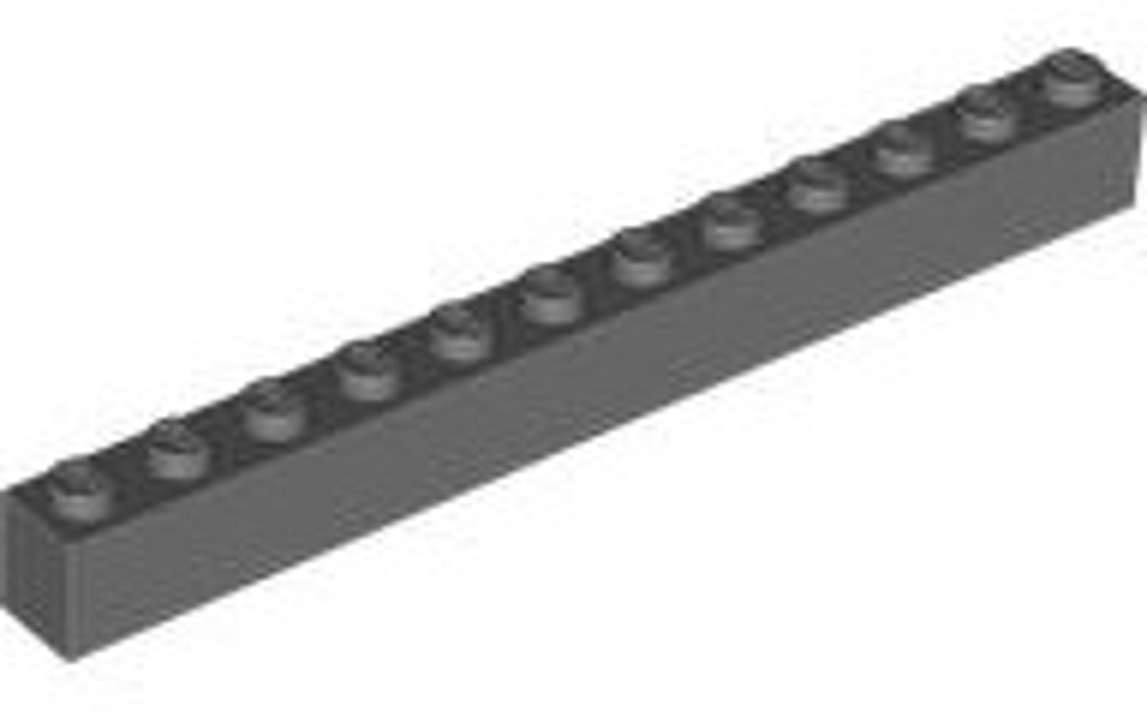 Brick2cube Part Brick 1 x 12 6112-new ราคา 7 บาท*ส่งฟรี