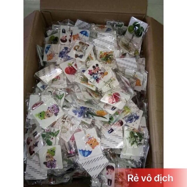 Combo./10/ móc dính 3d chịu lực 10kg