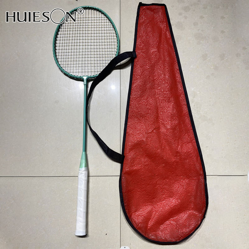【Huieson】 vợt mềm Vợt cầu lông sợi carbon VỢT CẦU LÔNG tích hợp thể dục thể thao vợt chính thức một mảnh Vợt cầu lông siêu nhẹ