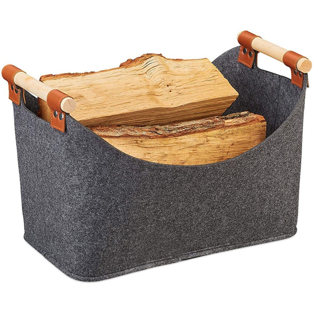 45x32x40 cm giỏ gỗ dễ dàng để làm sạch sợi polyester siêu mềm 【miễn phí vận chuyền】