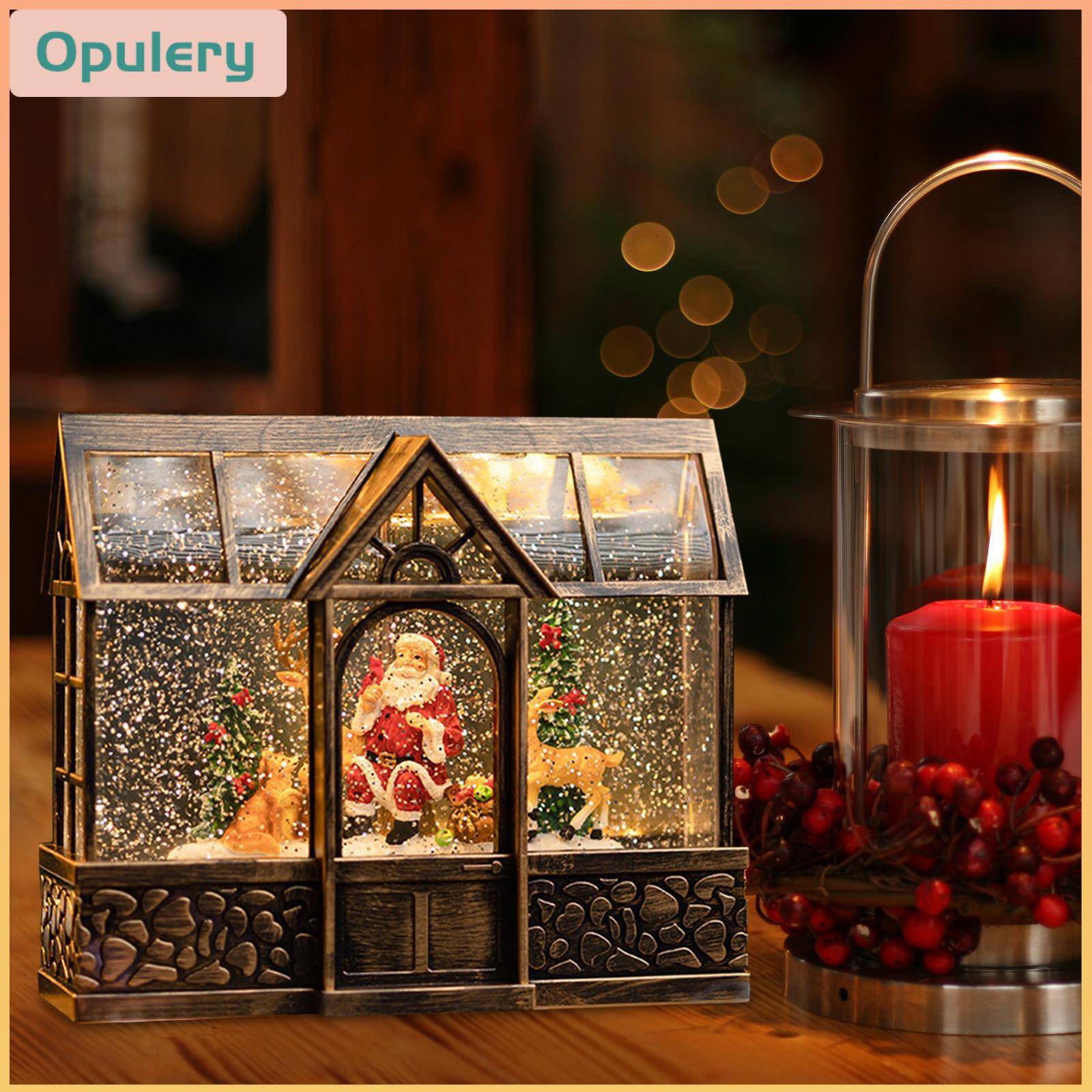 Baosity Santa Claus Decorations Christmas lantern Music Box for Home Outdoor Living Room Indoor Decor ราคา 9,178 บาท*ส่งฟรี