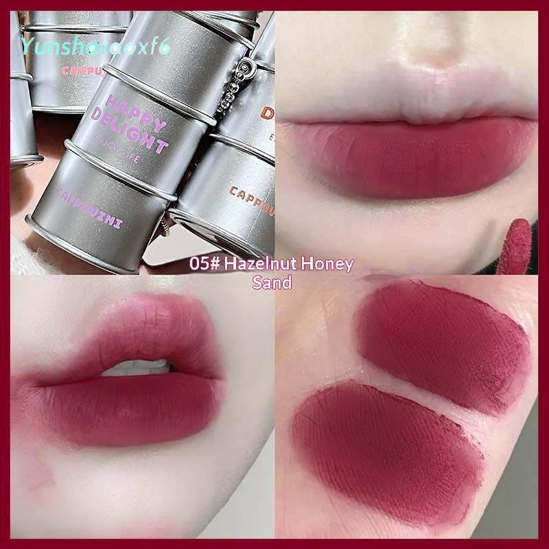 yunshataoxf Cappuvini Son Mousse Nhung Ống Kim Loại – Son Dạng Lỏng Màu Nude Lì Không Khô Ráp, Bám Màu Lâu, Giá Phải Chăng, Tạo Vệt Nhung Trên Môi - 5