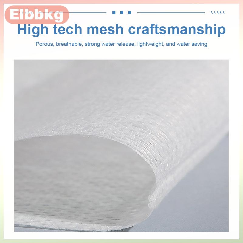 Elbbkg Trang điểm ướt miếng bông cho khuôn mặt co giãn Băng rách mặt nạ giấy khăn Thủy trị liệu hydrat hóa tấm bông