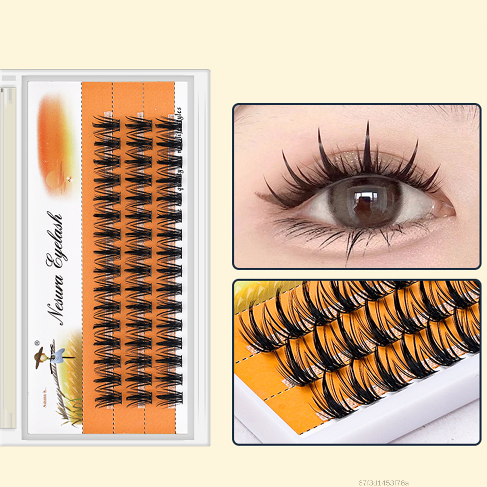 Nesura Scarecrow Hair Grafting Extension 9/10/11/1212mm Mi giả dễ tháo lắp FHG-VN