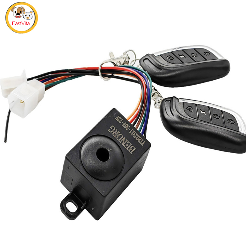 Keyless Burglar Alarm Remote Electric Locks Wireless Motorcycle Alarm Remote Alarm Electromobile Accessories ราคา 120 บาท*ส่งฟรี