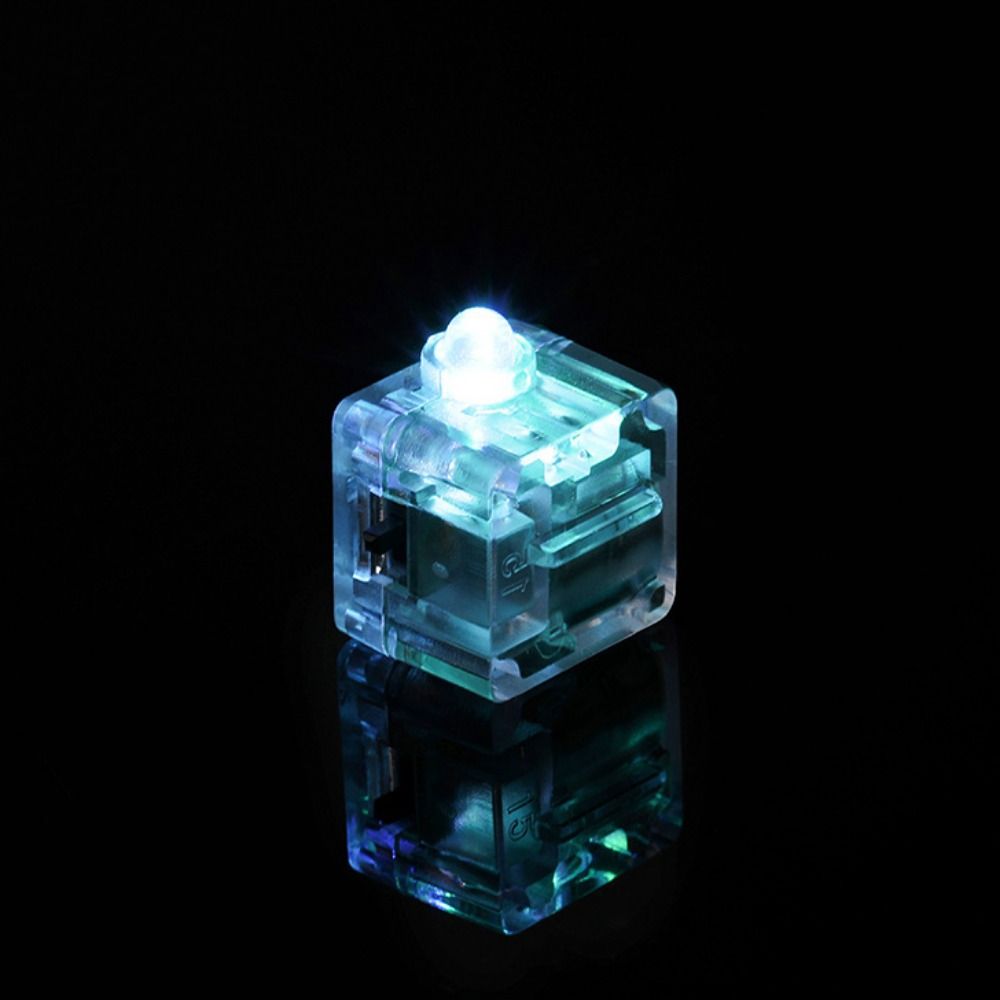 STARRY Mini Fish Tank Candle Lamp Waterproof Decorative Fish Tank Decorative Lamp Mini Fish Tank Light Square Submersible Mini LED Lights Home - 9