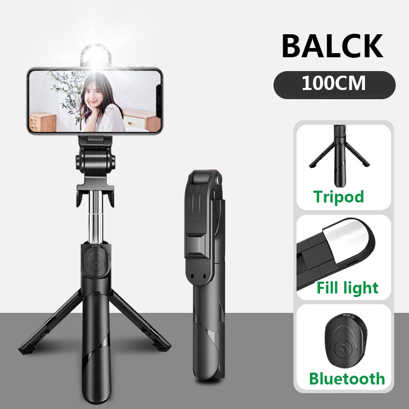 sought-after Xt02 100cm Bluetooth Wireless Selfie Mini Tripod Extendable