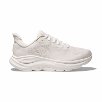 HOKA Women Clifton 10 Wide - White / White