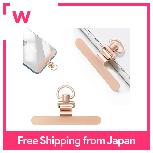 Kaselin điện thoại di động giá giữ dây đeo floatless uốn Thiết kế/siêu mỏng 0.2mm / 360 ° xoay/Kim loại tag vá thép không gỉ bền, nhẹ, mỏng, giá giữ dây đeo di động nhét vào vỏ điện thoại thả và không Chống mất hiệu ứng sạc tương thích...