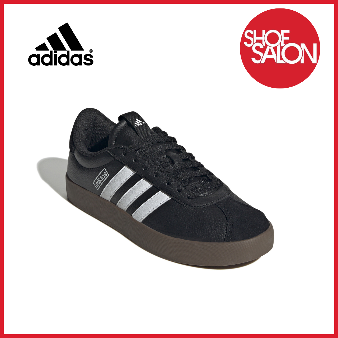 Adidas VL COURT 3.0 Women's Shoes Core Black/Cloud White/GUM5 ID8796