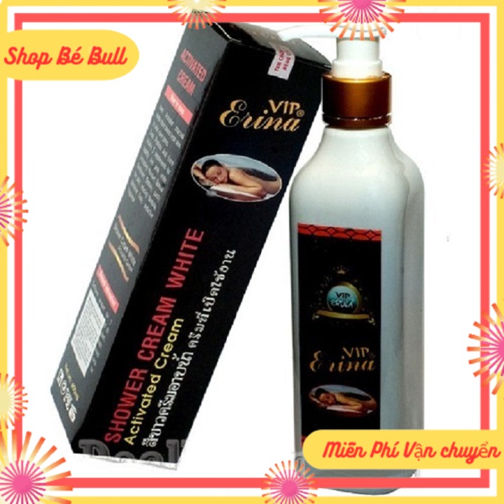 S- BBull Sữa Tắm Trắng Erina Than Tre 300ML tắm trắng body Giàu dưỡng chất giúp cải thiện làn da khô chống lão hóa