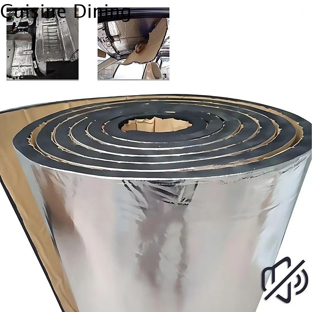 CUISINE Nhiệt Tấm cách âm cho ô tô 2000x500mmx50mm Âm thanh Tấm cách âm tường Giảm âm Chất cách âm Tấm cách nhiệt âm thanh Ô tô