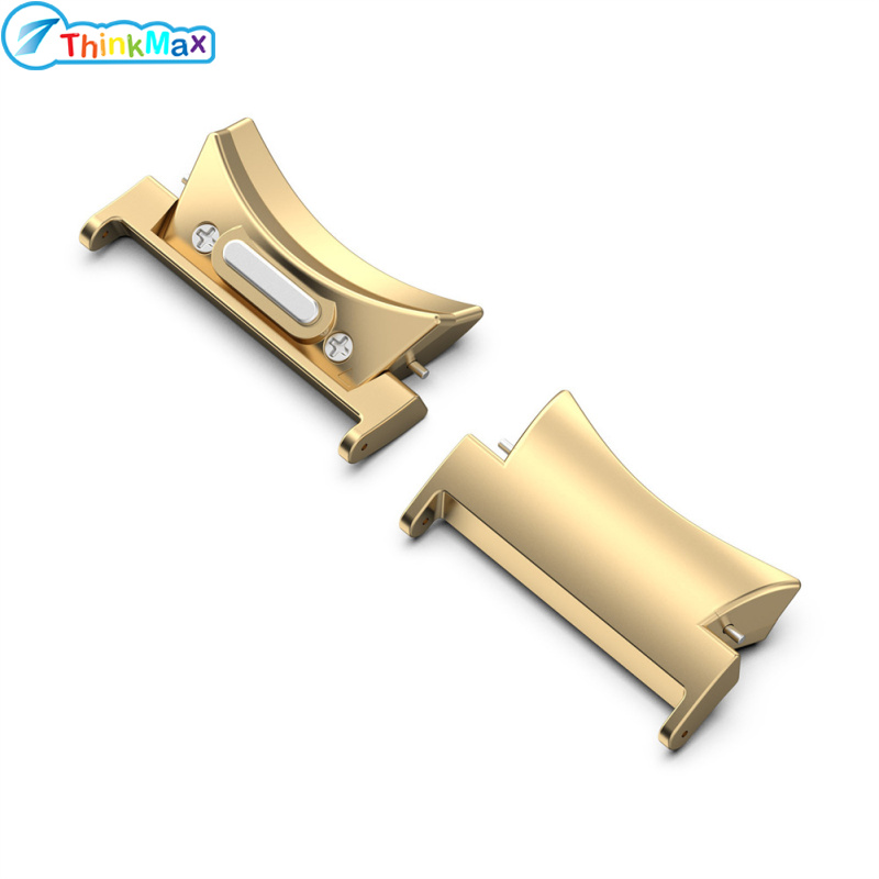 Connectors Compatible For Galaxy Watch 7/FE/6/5/4 Bands 40mm 44mm Adapter Stainless Steel Button Connector ราคา 40 บาท*ส่งฟรี