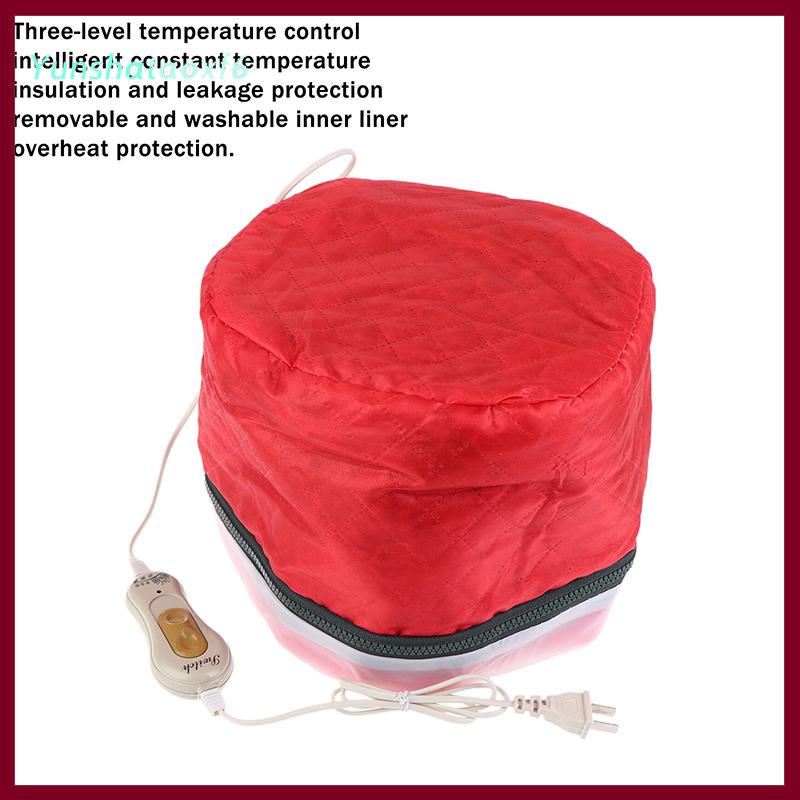 yunshataoxf Tóc Hấp Cap Vẻ Đẹp Hấp Nuôi Dưỡng Hat 220V Sâu Điều Hòa Nhiệt Cap Với Bảo Vệ Thông Minh Cho Tóc Spa Nhà Sử Dụng