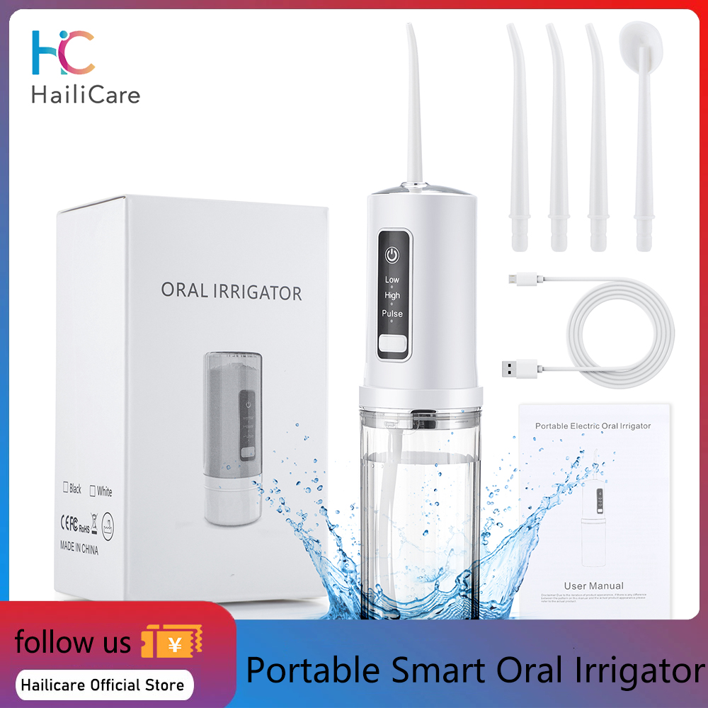 Hailicare Mini Portable Smart Electric Tooth Cleaner Oral Irrigator