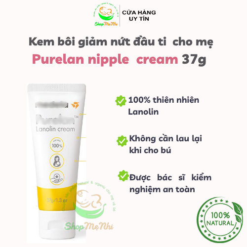 Kem ngăn ngừa nứt nẻ và giảm đau đầu ti Palmer's Nursing Butter 30g.