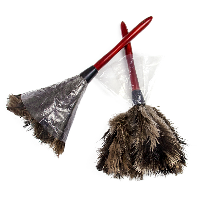Feather Dusters Ostrich Feathers Duster With Wood Handle Brush Dust Accessories Household Cleaning Dust Tools Plumas For Crafts