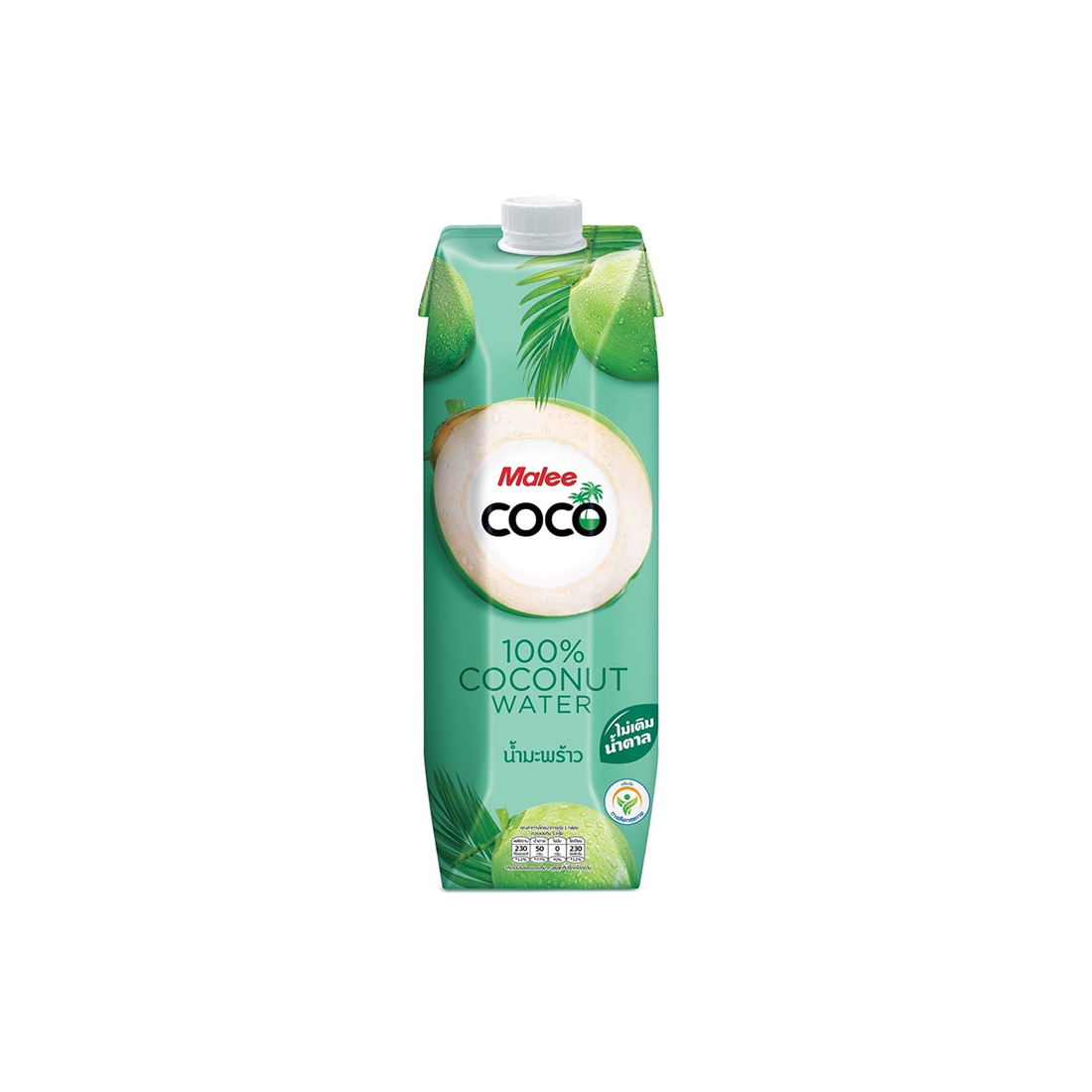 Malee Coco Coconut Water 100percent 1000ML. ราคา 74 บาท*ส่งฟรี