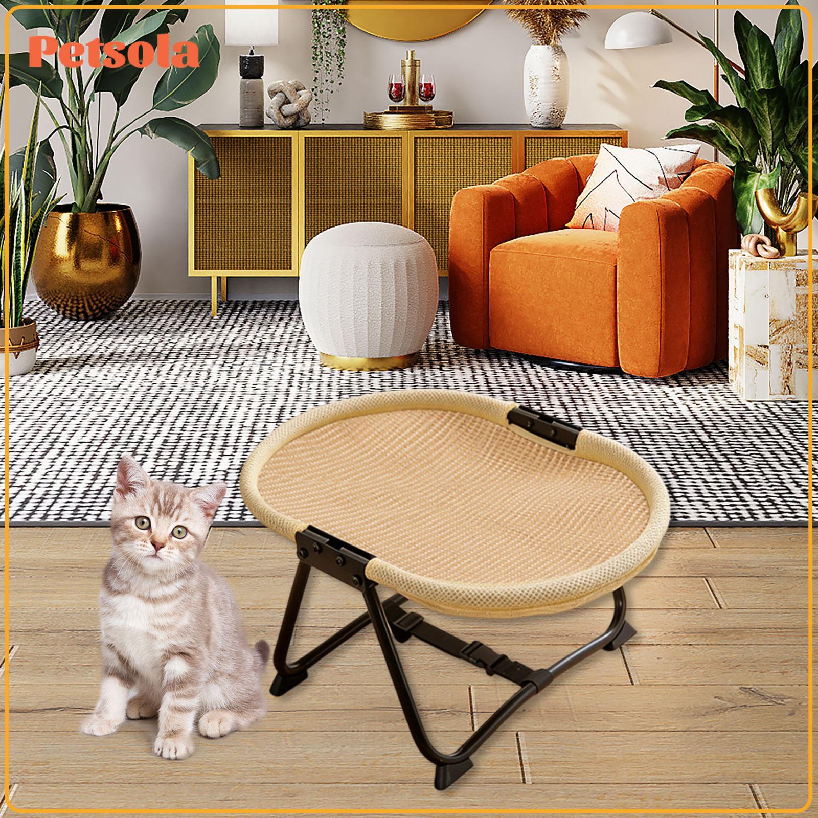 รูปสินค้า Elevated Pet Bed Sturdy Outdoor Supplies Heavy Duty Quick Set up Multifunctional Accessories Comfortable Portable Furnit