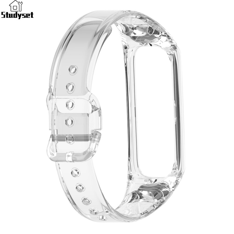 Studyset IN stock Smart Watch Band Multi-color Strap Light-changing Replacement Wristband Compatible For Samsung Fit2 R220 Bracelet Sm-r220 ราคา 55 บาท*ส่งฟรี