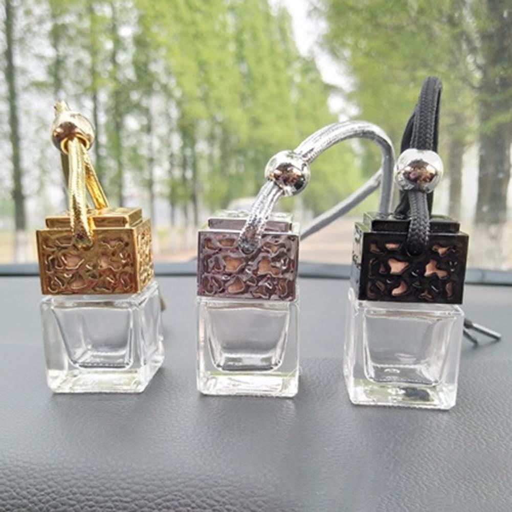 【COOL】 Car Perfume Bottle Portable Multifunctional Glass Essential Oils Diffuser Ornament Devor for 