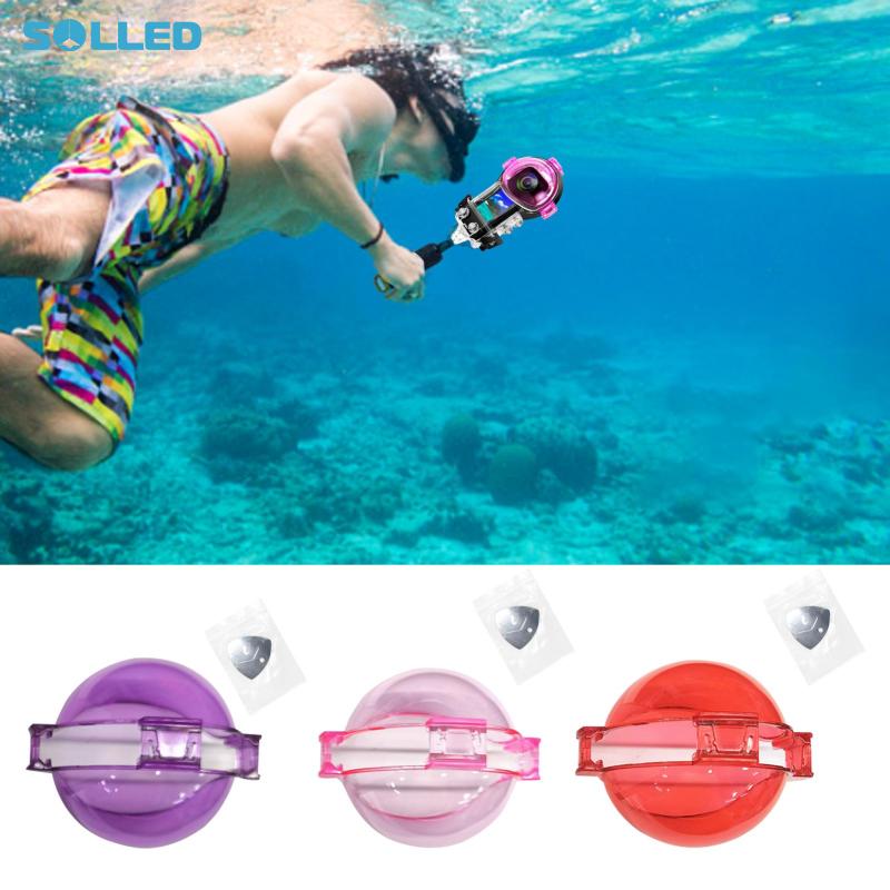 Diving Lens Filter Waterproof Shell Underwater Diving Lens Filter ABS Diving Lens Filter Action Camera Lens Diving Accessories Compatible For Insta 360 X3 ราคา 221 บาท*ส่งฟรี