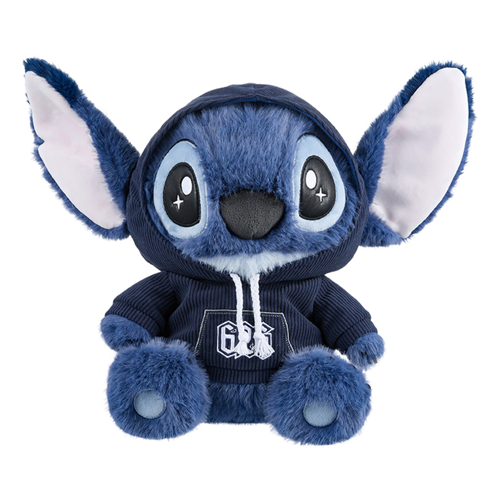 MINISO Official Disney Stitch 12in Sitting Plush Toy Hoodie Style Soft Stuffed Animal Cute Plush Doll Gift for Kids & Adults ราคา 799 บาท*ส่งฟรี