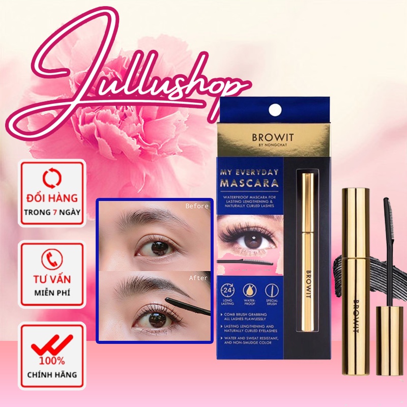 Mascara làm dày, dài mi mascara browit nongchat thái lan - date2025