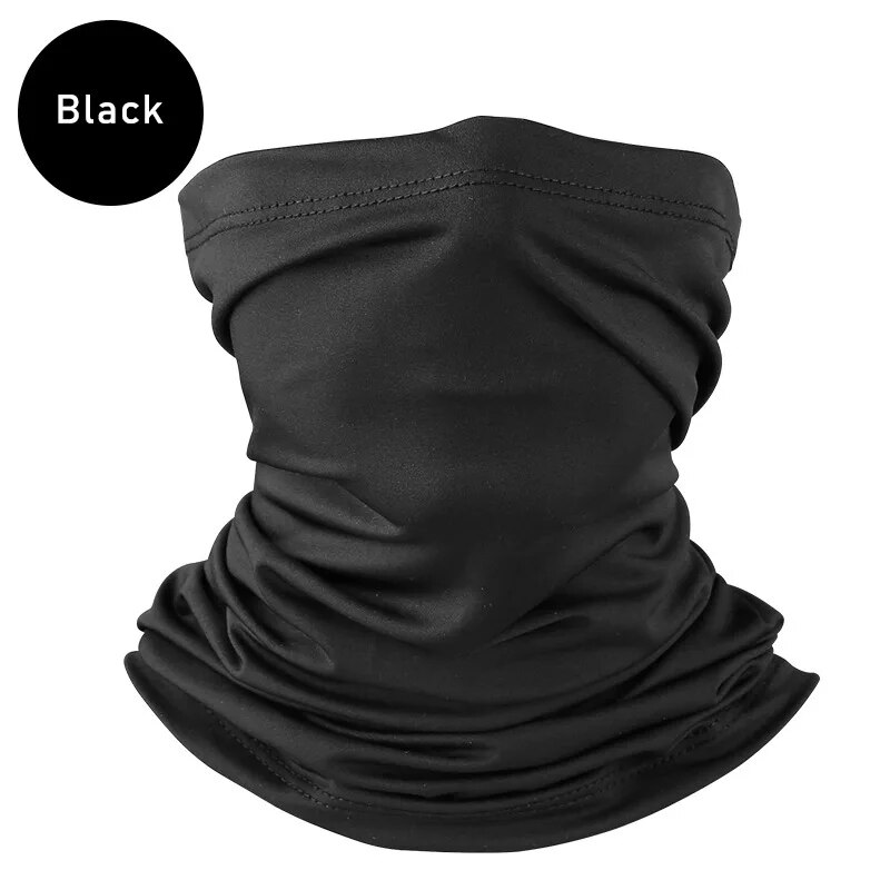Summer Sunscreen Ice Silk Scarf Outdoor Wild Riding Hiking Fishing Multi-Purpose Multi-Purpose Bib Headscarf