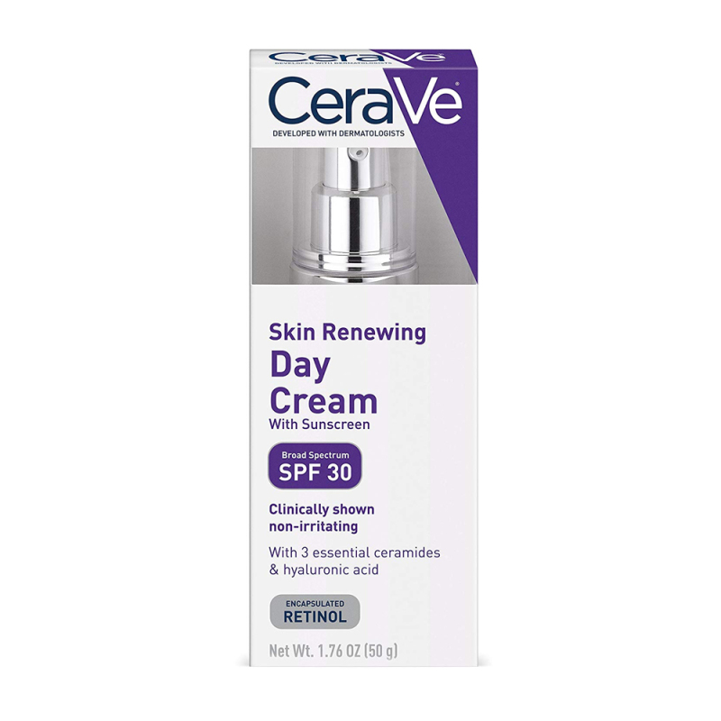 Buy CeraVe Anti Aging Face Cream with SPF | Anti Wrinkle Retinol Cream and Face Sunscreen | Fragrance Free | 1.76 fl oz (50g) Singapore