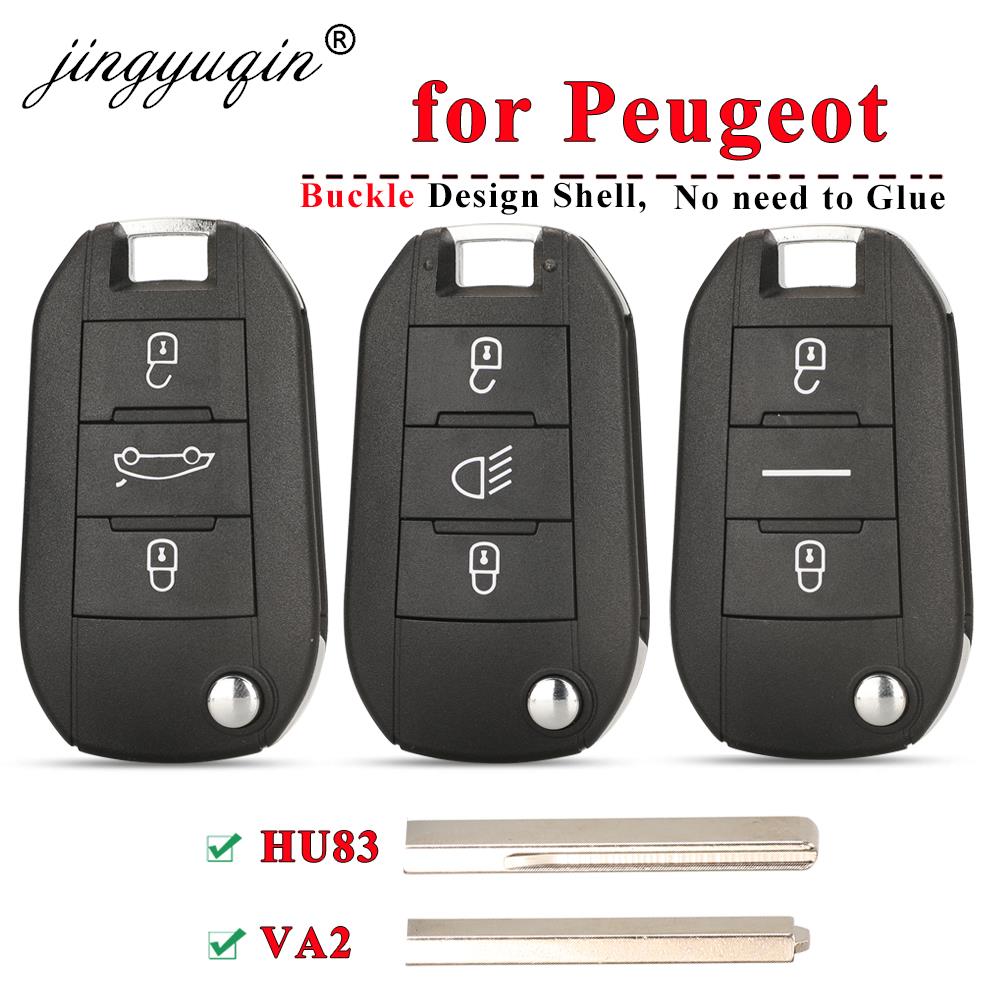 Car Logo Key Chain Wallet Cover Case Bag For Peugeot 207 208 301 etc.