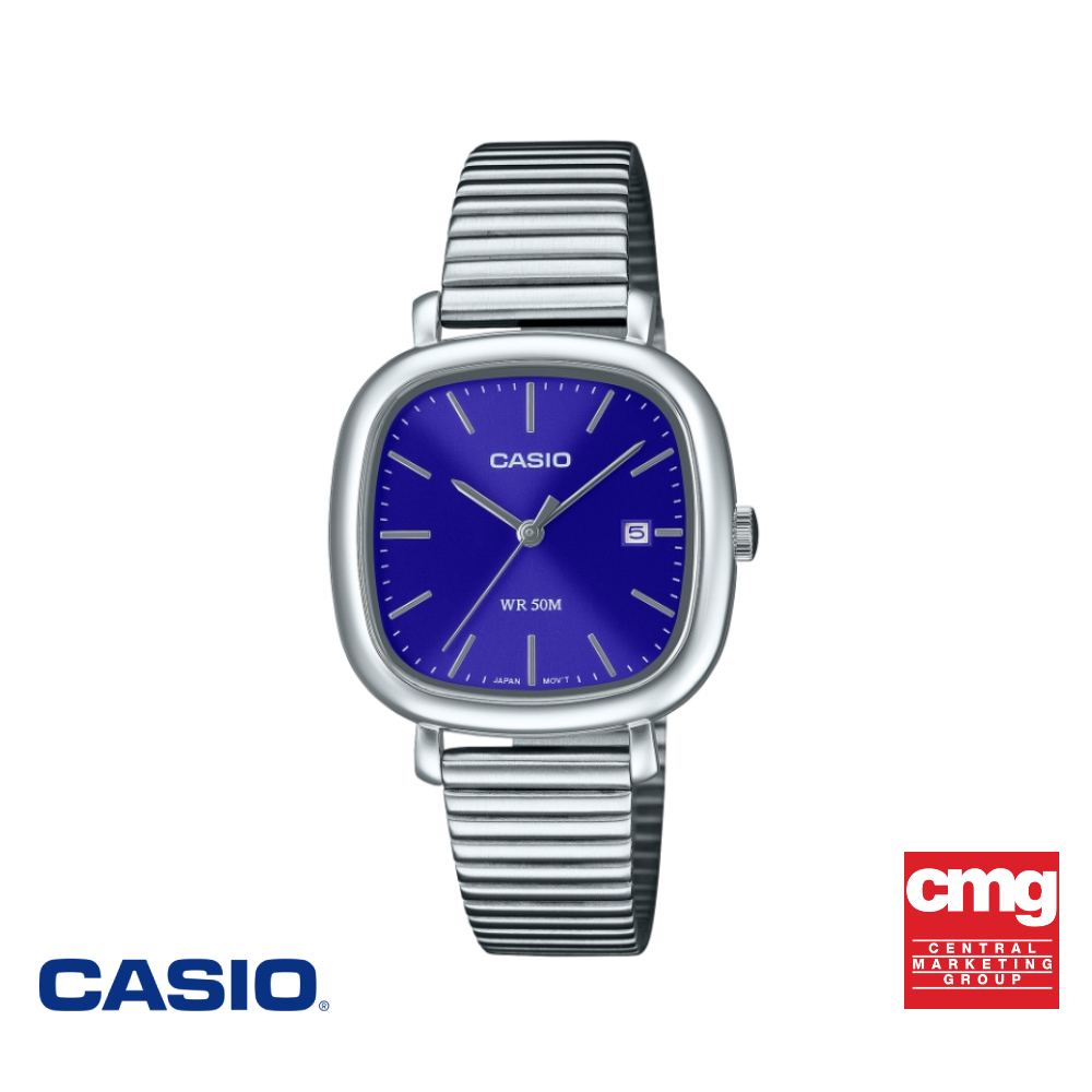 CASIO UNISEX WATCH CASIO LTP-B166D-2AVDF STAINLESS STEEL BLUE ราคา 3,045 บาท*ส่งฟรี