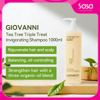 GIOVANNI Tea Tree Triple Treat Invigorating Shampoo (1000ml)