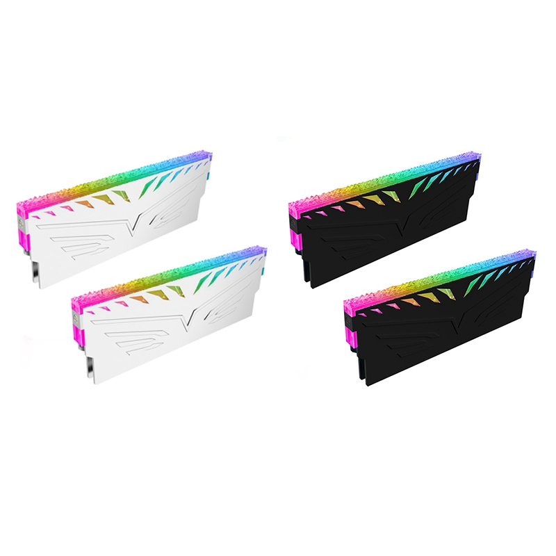 Computer RAM Heatsink 5V ARGB AURA SYNC Memory Stick Armor Vest for Desktop RAM DDR3 4 5 Universal - 2
