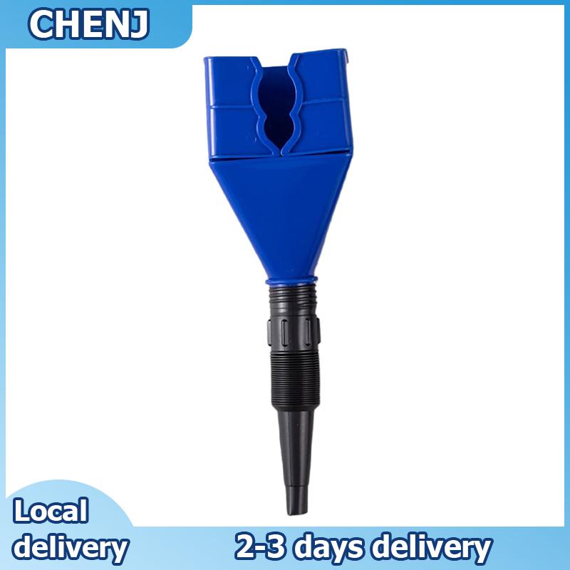 CHENJ Xe tiếp nhiên liệu Phễu Telescopic nhựa cầm tay Phễu cho xe xe máy xăng dầu điền Phễu công cụ phụ kiện