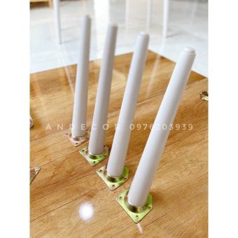 Combo 3 chân bàn ghế gỗ - Combo 4 chân bàn ghế gỗ (kèm mặt bích sắt)