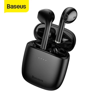 Baseus W04 Pro Encok TWS Earbuds Bluetooth 5.0 In Ear Wireless Earphones Noise-canceling Waterproof Headphones with Microphone