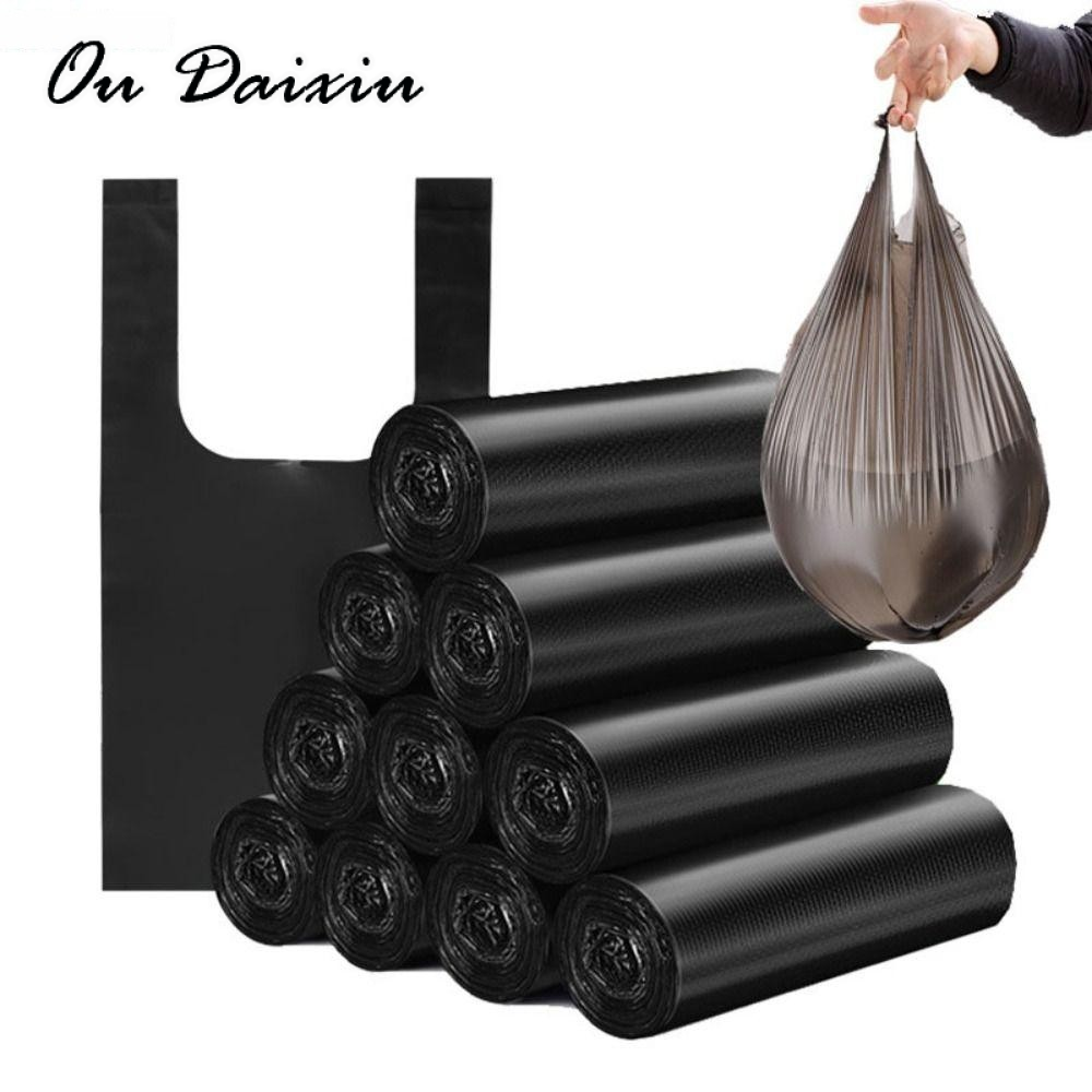 OUDAIXIU Dalton 100เสื้อกั๊กถุงขยะ, พลาสติกหนาถุงขยะทิ้ง, ถุงขยะทนทานครัวเรือนถุงขยะการจัดเก็บห้องครัว ราคา 46 บาท*ส่งฟรี