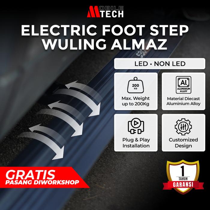 ELECTRIC FOOTSTEP ALMAZ MOBILETECH - Shafiyul Shop Harga 14,720,000 rupiah*Gratis Ongkir