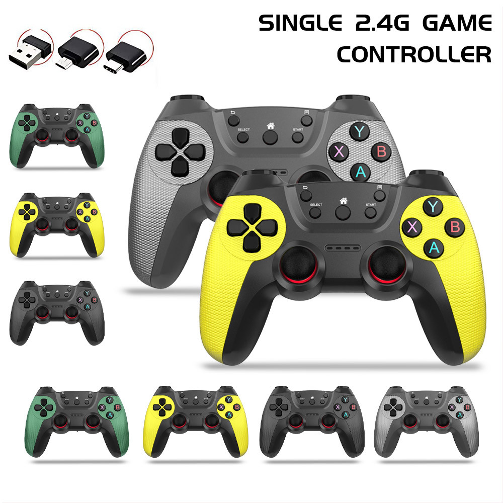 จอยเกมไร้สายบลูทูธ จอยเกมส์มือถือ PC USB จอยสติ๊กเกม คอมพิวเตอร์ 3D จอยเกมไร้สายเชื่อมต่อกับบลูทูธ - ยี่ห้อ Nobrand ราคา 52 บาท*ส่งฟรี