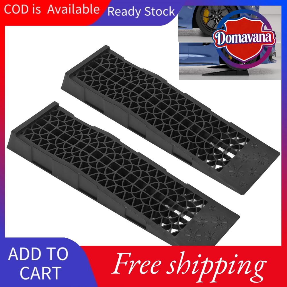 Domavana Đường dốc ô tô Hamwesh Công suất 4400lbs Đường dốc xe tải hạng nặng thấp để thay dầu và hỗ trợ kích với thiết kế di động để bảo trì gara và dịch vụ ô tô Giá 727,000 Đồng*Miễn phí vận chuyển