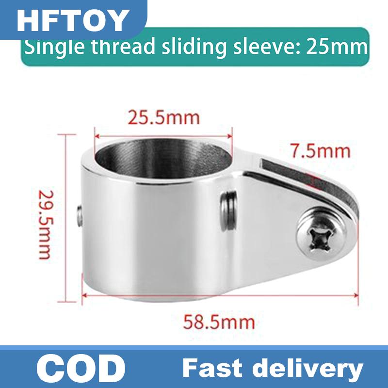 HFTOY 1Pc Boat Bimini Top Fitting Deck Hinge Slide Cap 19-32MM Pipe Eye End Cap External Eye End Canopy Tube Boat Accessories Giá 71,692 Đồng*Miễn phí vận chuyển