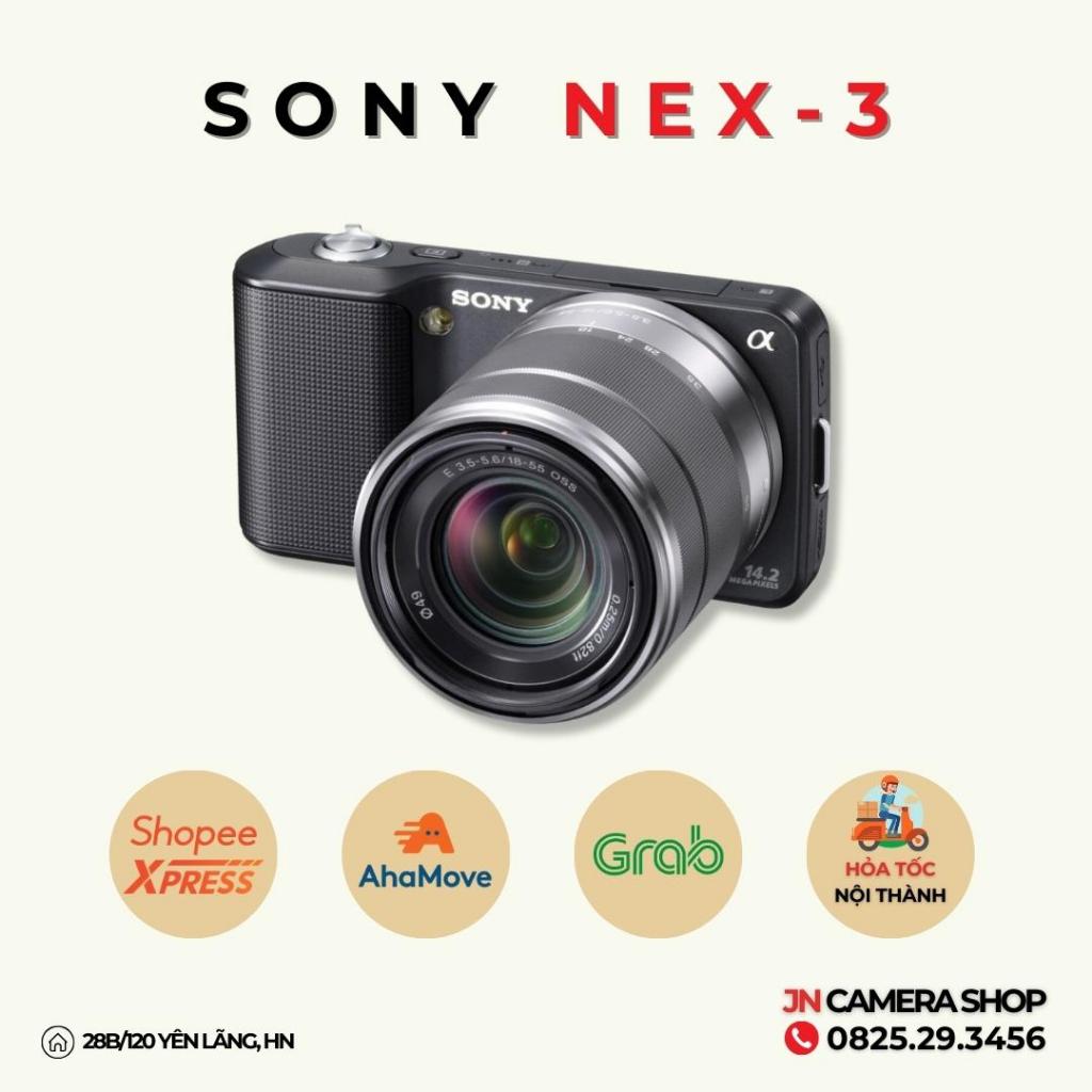 Bộ máy ảnh Sony Nex-3 + Lens Kit 18-55mm - Máy ảnh Mirrorless nhỏ gọn
