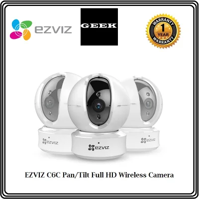 EZVIZ C6C 1080p Indoor Pan/Tilt WiFi Security Camera, Auto Motion Tracking, Two-Way Audio, Clear 30ft Night Vision