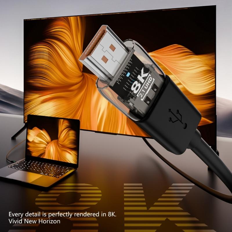 HDTV Extender Adapter trong suốt thân ABS 8k60hz 4K @ 120Hz Bộ khuếch đại tín hiệu cho thiết bị TV Stick Máy chiếu HDTV