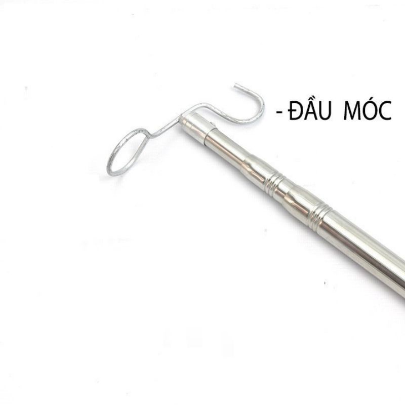 Sào rút inox đa năng ,sào bẫy chim,treo lồng,treo quần áo ,treo lan.,hái trái cây.....đủ size chất lượng tốt.