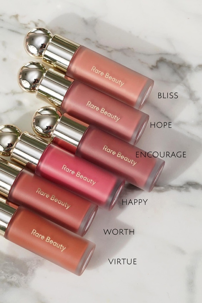 Mini Má hồng dạng kem Rare Beauty Soft Pinch Liquid Blush Màu Bliss/Believe/Hope/Joy/Worth/Happy/Fai