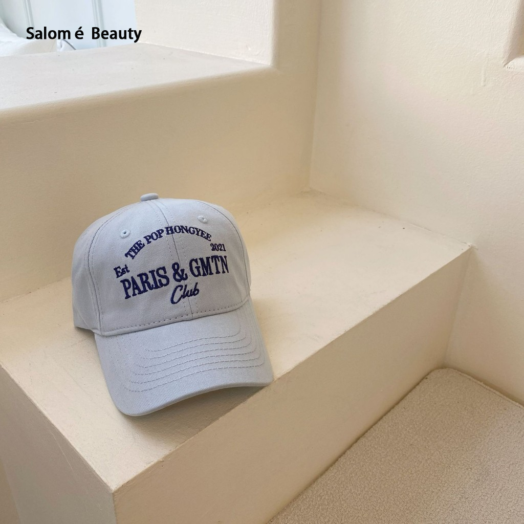 Waterproof Children's Sun Hat Paris Embroidered Colorful Candy Baby Baseball Hat Korean Outdoor Sunshade Children's Beach Hat ราคา 149 บาท*ส่งฟรี