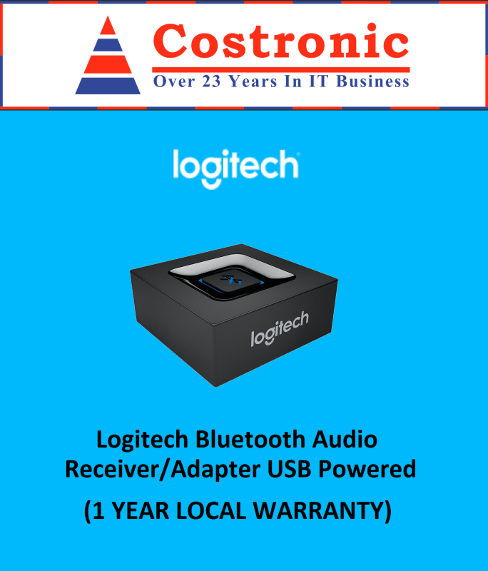 LOGITECH Bluetooth Audio Receiver/Adapter USB Powered Singapore