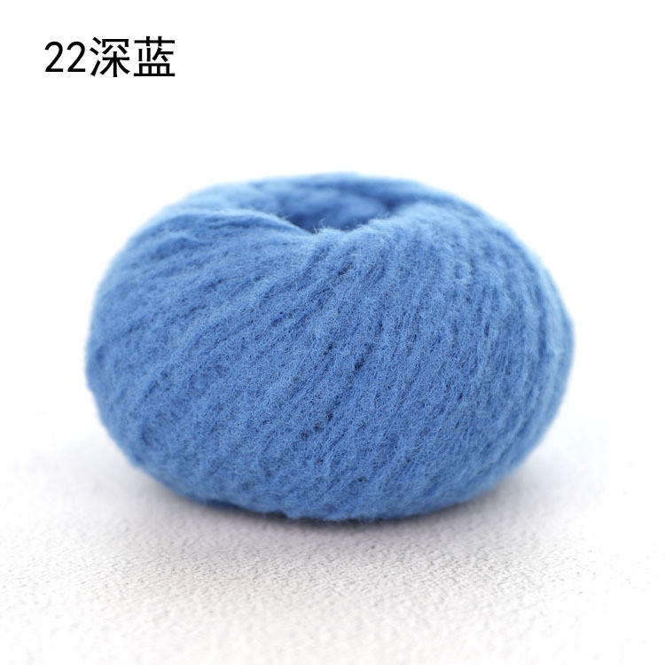 Len bông xù kẹo ngọt Sweet Candy 40g - Len mềm mịn móc khăn áo nón thú bông